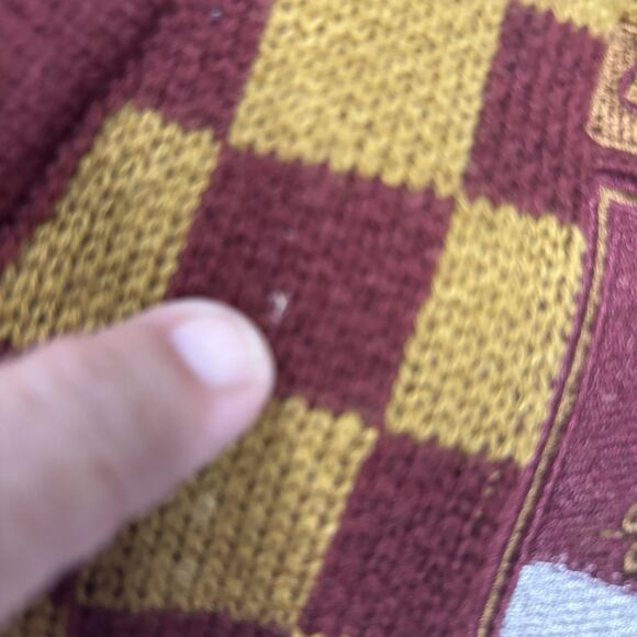 Harry Potter Gryffindor Cardigan Sweater Wizarding World Check Women's 3X - Picture 15 of 16